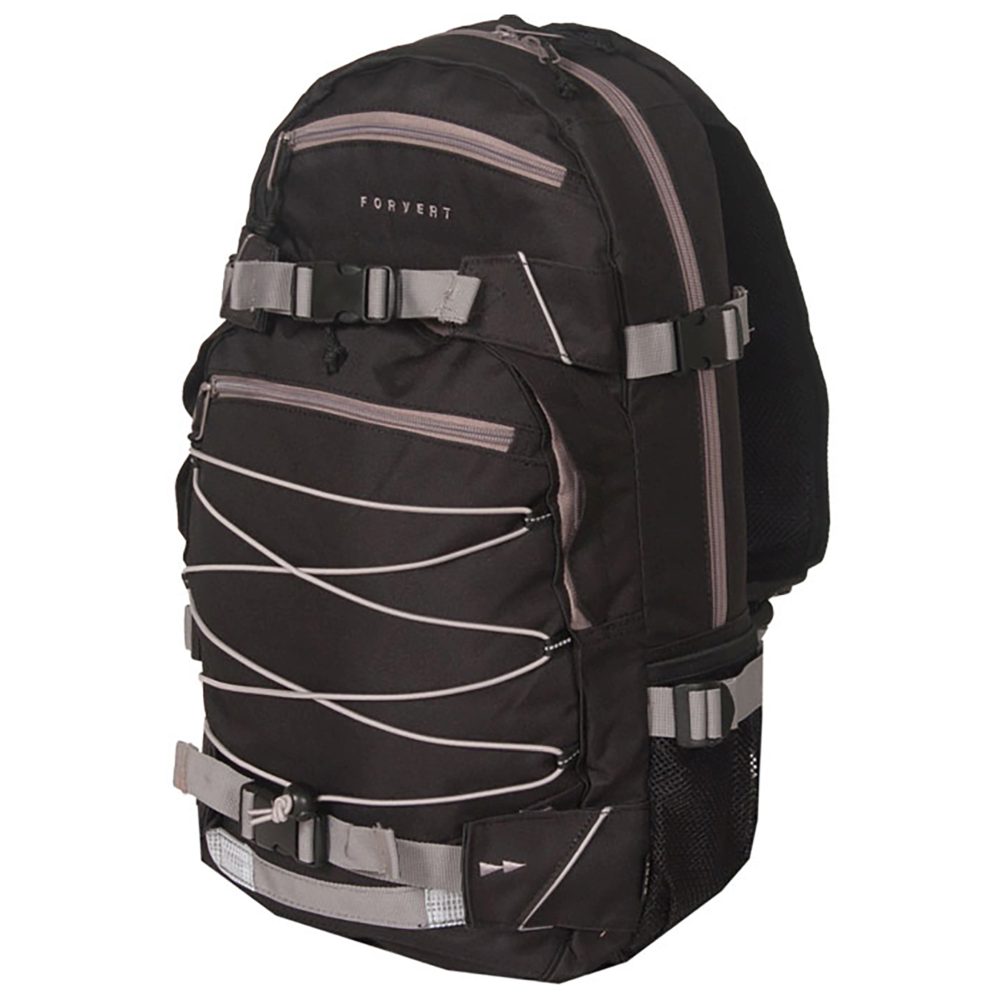 Urban Classics - Forvert Ice Louis Rugtas - One size - Zwart/Grijs